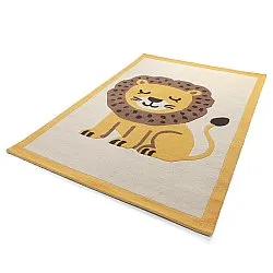 Barnmatta - Lion Hand Tufted Wool Premium (beige/multi)