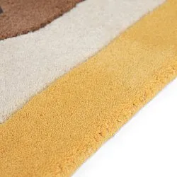 Barnmatta - Lion Hand Tufted Wool Premium (beige/multi)