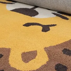 Barnmatta - Lion Hand Tufted Wool Premium (beige/multi)