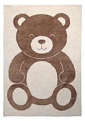 Barnmatta - Soft Teddybear (creme/brun)