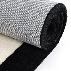 Barnmatta - Zebra Hand Tufted Wool Premium (beige/svart)