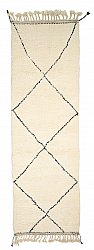 Kelimmatta Marockansk Beni Ourain-matta 330 x 90 cm
