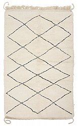 Kelimmatta Marockansk Beni Ourain-matta 245 x 150 cm