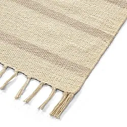 Bomullsmatta - Helle (offwhite/grå)