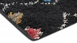 Ryamattor - Marden Natural Cotton Shaggy (svart/multi)