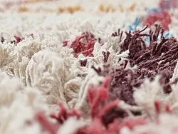 Ryamattor - Maeron Natural Cotton Shaggy (multi)