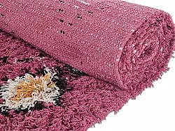 Ryamattor - Nyle Natural Cotton Shaggy (rosa/multi)