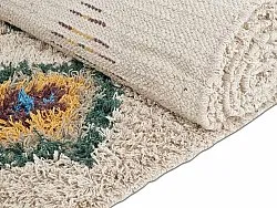 Ryamattor - Siddel Natural Cotton Shaggy (beige/multi)
