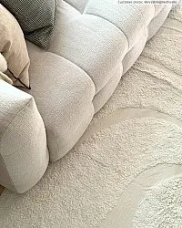 Ryamattor - Bonnie Natural Cotton Shaggy (offwhite)