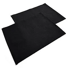 Bordstablett - 2-pack Niva (svart)