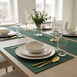 Bordstablett - 2-pack Niva (mörkgrön)