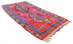 Marockansk Boucherouite-matta 330 x 150 cm