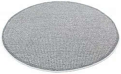 Rund matta - Tromsø (silver)