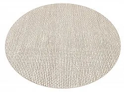 Rund matta - Avafors Wool Bubble (beige)