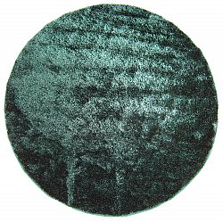 Runda mattor - Cosy (mörkgrön)