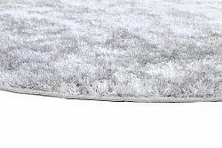 Runda mattor - Cosy (silver)