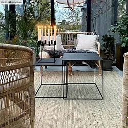 Jutematta - Flätan (jute)