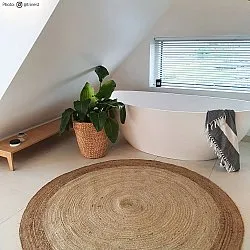 Runda mattor - Wokha (jute)