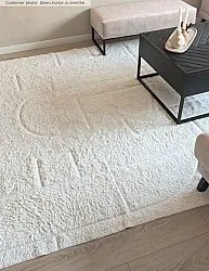 Ryamattor - Cremona Natural Cotton Shaggy (offwhite)