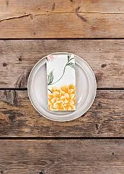 Servetter - 4-pack tygservett Dahlia (orange)