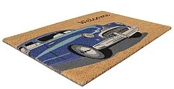 Dörrmatta - Car (blå)