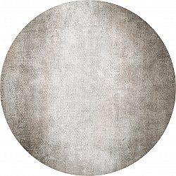 Rund matta - Riano (grå)
