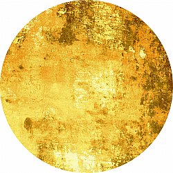 Rund matta - Salitto (guld)