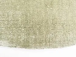 Rund matta - Recycled PET with viscose look (mintgrön)