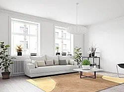 Wiltonmatta - Nisa (brun/beige)
