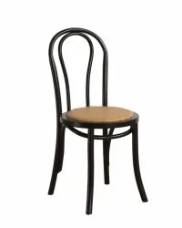Stol - Bistro (rotting/svart) - 2 st