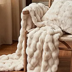 Filtar - Aranga Bubble Throw (beige)