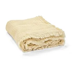 Filtar - Muslinpläd - Dorena (cream)