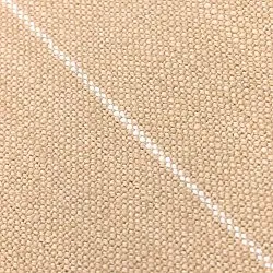 Filtar - Bomullspläd - Martina Stripe (beige/vit)