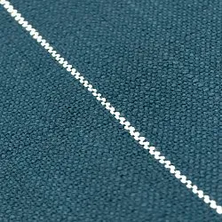Filtar - Bomullspläd - Martina Stripe (blå/vit)