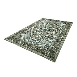Flatvävd matta - Birjand (grön)