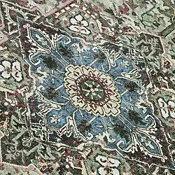 Flatvävd matta - Birjand (grön)