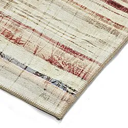 Flatvävd matta - Delara (beige/multi)