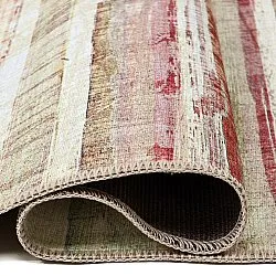 Flatvävd matta - Delara (beige/multi)