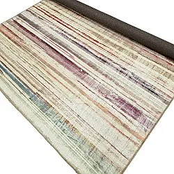 Flatvävd matta - Delara (beige/multi)