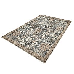 Flatvävd matta - Noura (mörkblå)