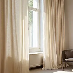 Gardiner - Linne-look Gardin Andrada (brun)