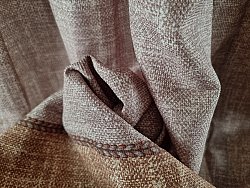 Tende - Tende di lino Perrine (grigio/marrone)