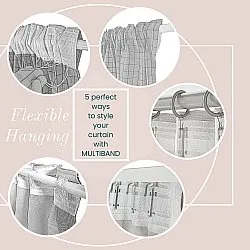 Gardiner - Bomullsgardin Petite (beige)