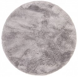 Runda mattor - Kanvas (grå)