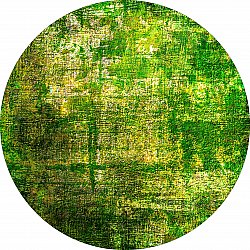 Rund matta - Padron (grön)