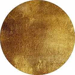 Rund matta - Malveira (guld)
