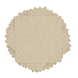 Heltäckningsmatta - Almeria Textilplattor 24-pack (cream)