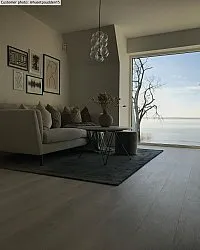 Viskosmatta - Jodhpur Special Luxury Edition (svart)