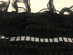 Trasmatta - Nordal Design (svart läder)