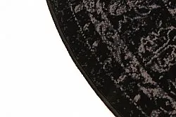 Rund matta - Peking Noble (svart)